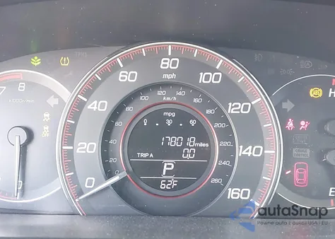 2015 Honda Accord Sport из США, поврежденный, VIN 1HGCR2F59FA074278